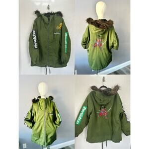 NWOT Marc by marc jacobs runway jacket revolution fatigue green parka $1295 M
